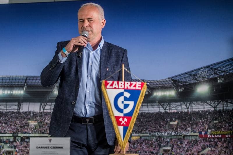 Football. Gornik Zabrze. Press Conference. 08.07.2021