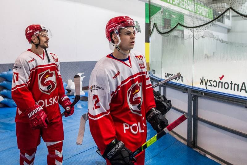 Ice Hockey. Sparing. Reprezentacja Polski - JKH GKS Jastrzebie. 22.08.2021