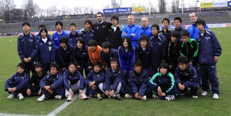 Football. Gornik Zabrze. Press Conference. 30.03.2010