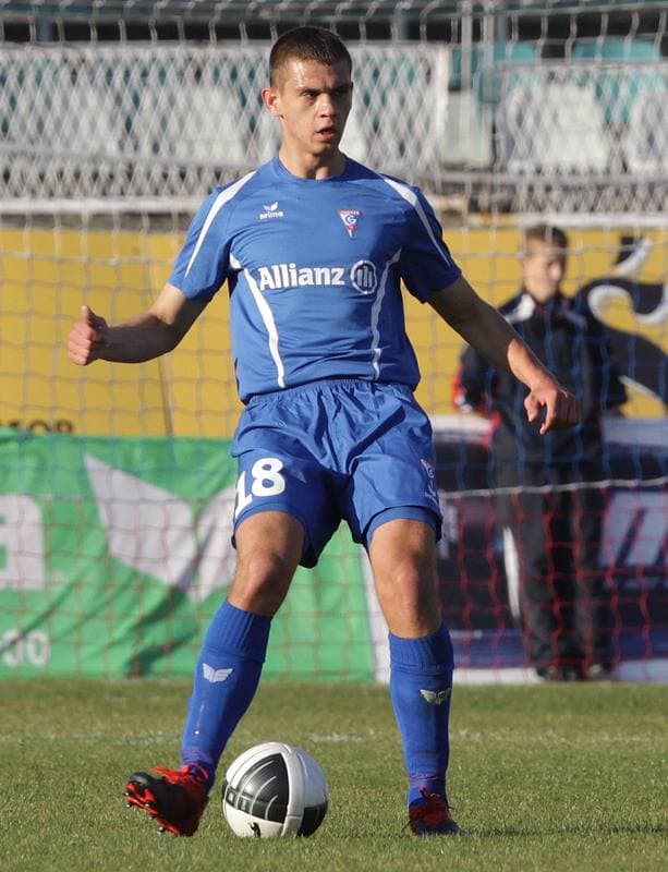 Football. Sparing. Gornik Zabrze - FC Hradec Kralove. 08.10.2010