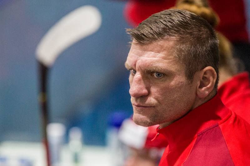 Ice Hockey. Sparing. Reprezentacja Polski - Re-Plast Unia Oswiecim. 20.08.2021