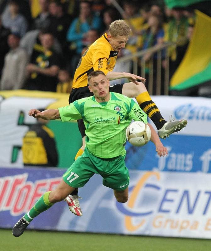 Football. I liga. GKS Katowice - Gornik Polkowice. 07.05.2011