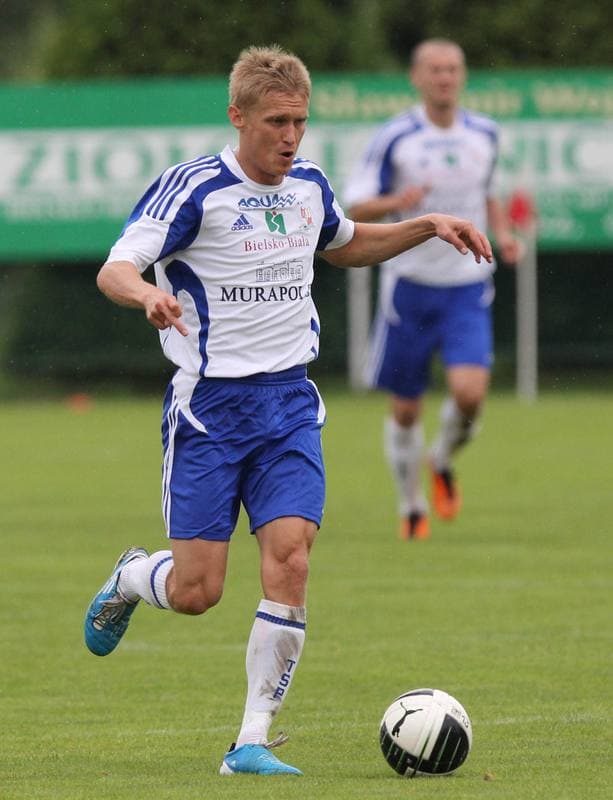 Football. Sparing. Podbeskidzie Bielsko-Biala - Polonia Bytom. 06.07.2011