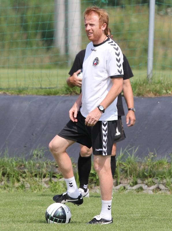 Football. Polonia Warszawa. Training. 14.07.2011