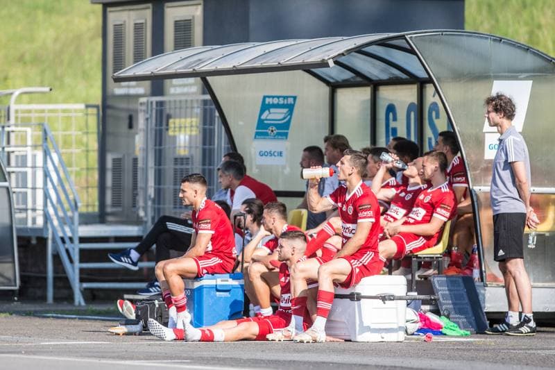 Football. Sparing. GKS 1962 Jastrzebie - Piast Gliwice. 10.07.2021