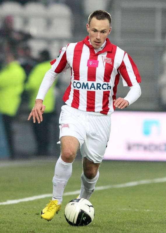 Football. T-Mobile Ekstraklasa. Cracovia Krakow - Lechia Gdansk. 18.02.2012