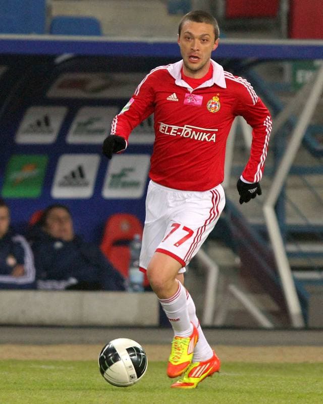 Football. T-Mobile Ekstraklasa. Wisla Krakow - Lech Poznan. 09.03.2012