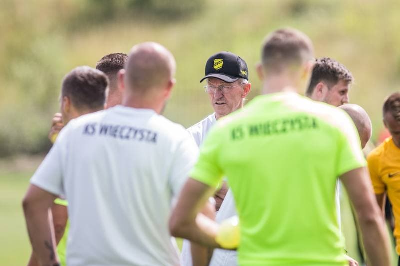 Football. Sparing. Polonia Bytom - Wieczysta Krakow. 17.07.2021