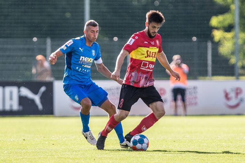 Football. III Liga. LKS Goczalkowice-Zdroj - Sleza Wroclaw. 07.08.2021