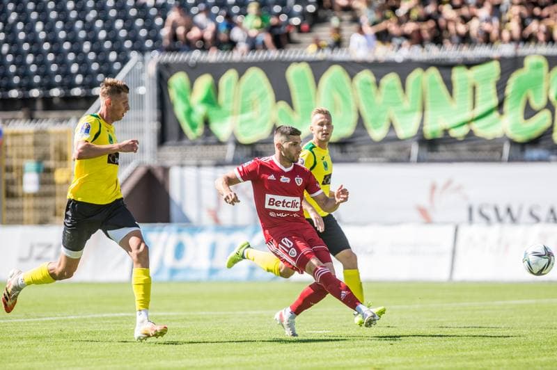 Football. Sparing. GKS 1962 Jastrzebie - Piast Gliwice. 10.07.2021