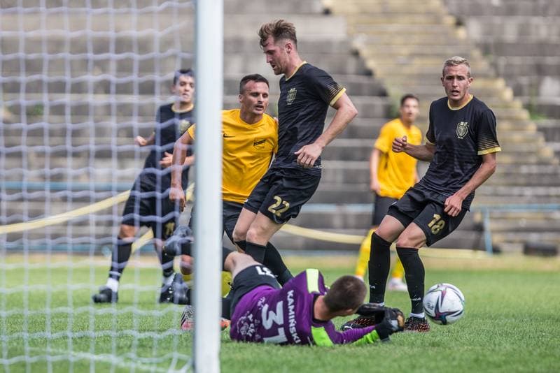 Football. Sparing. Polonia Bytom - Wieczysta Krakow. 17.07.2021
