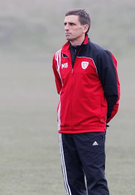 Football. Piast Gliwice. Training. 06.02.2014