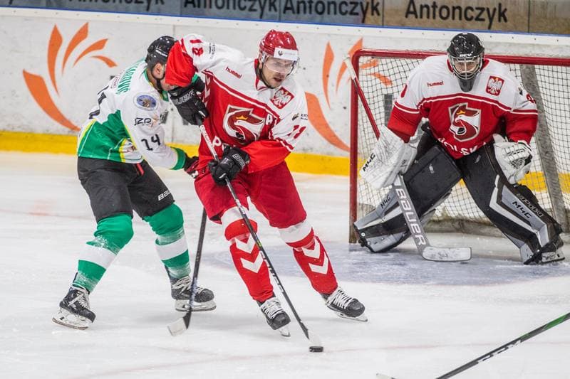 Ice Hockey. Sparing. Reprezentacja Polski - JKH GKS Jastrzebie. 22.08.2021