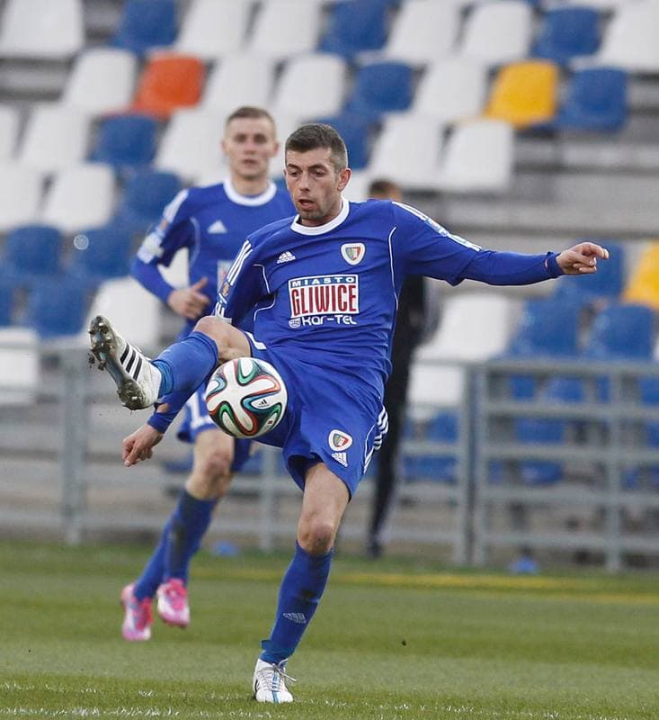 Football. T-Mobile Ekstraklasa. Podbeskidzie Bielsko Biala - Piast Gliwice. 03.11.2014