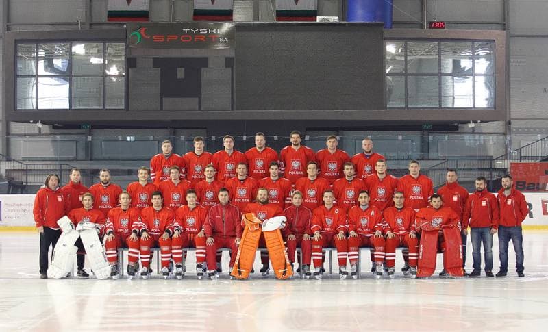 Ice Hockey. Poland national team. Training. 14.04.2015