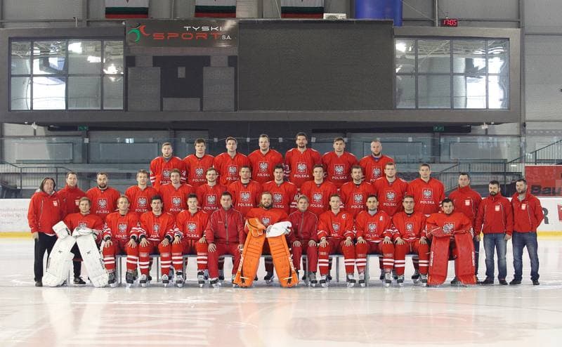 Ice Hockey. Poland national team. Training. 14.04.2015