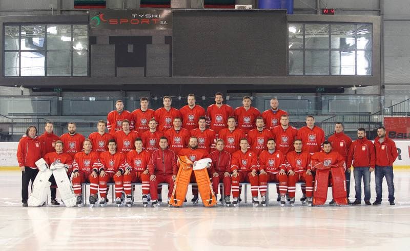 Ice Hockey. Poland national team. Training. 14.04.2015