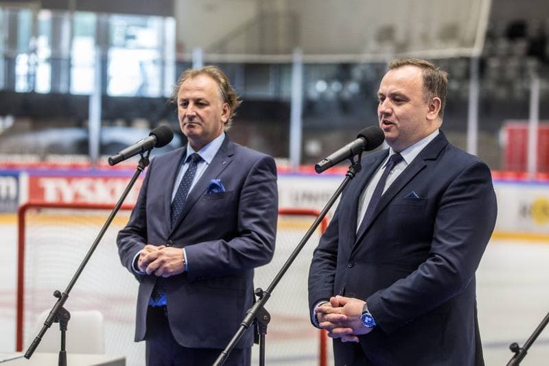 Ice Hockey. Polish Ice Hockey Federation. Press Conference. 03.09.2021