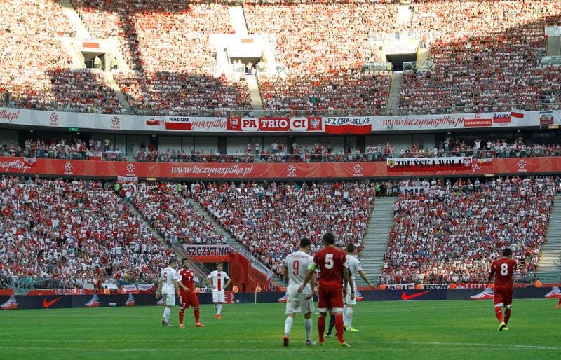 Football. UEFA Euro 2016 Qualifiers. Poland - Georgia. 13.06.2015
