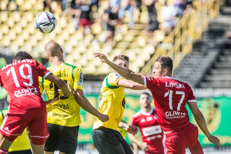 Football. Sparing. GKS 1962 Jastrzebie - Piast Gliwice. 10.07.2021