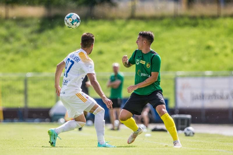 Football. Sparing. GKS Jastrzebie - Ruch Chorzow. 07.07.2021