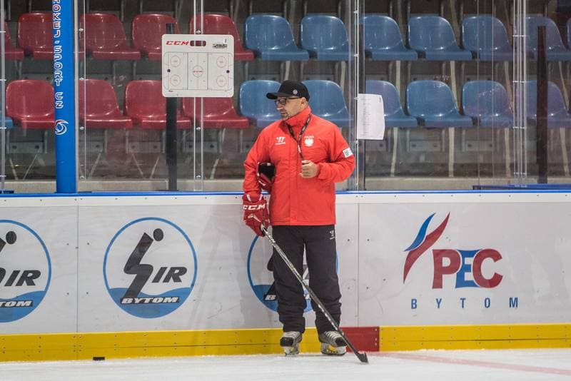 Ice Hockey. Poland national team. Training. 19.07.2021