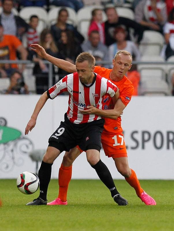 Football. PKO BP Ekstraklasa. Cracovia Krakow - Termalica Bruk Bet Nieciecza. 12.09.2015