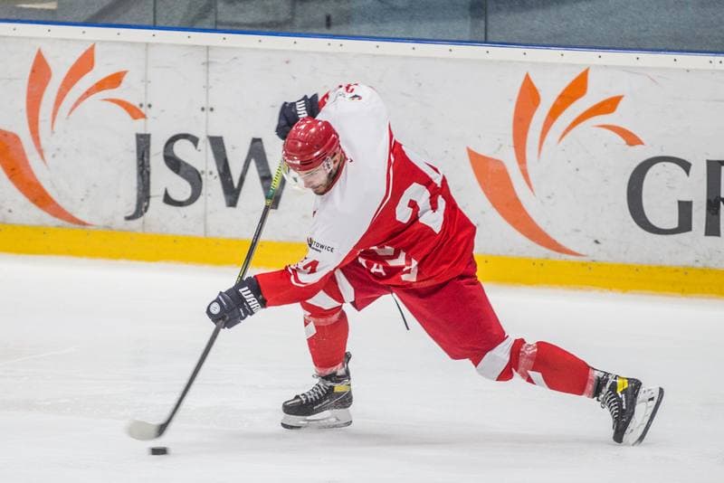 Ice Hockey. Sparing. Reprezentacja Polski - JKH GKS Jastrzebie. 22.08.2021