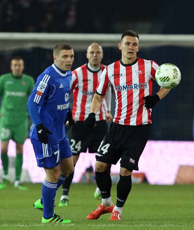 Football. Ekstraklasa. Ruch Chorzow - Cracovia Krakow. 02.03.2016