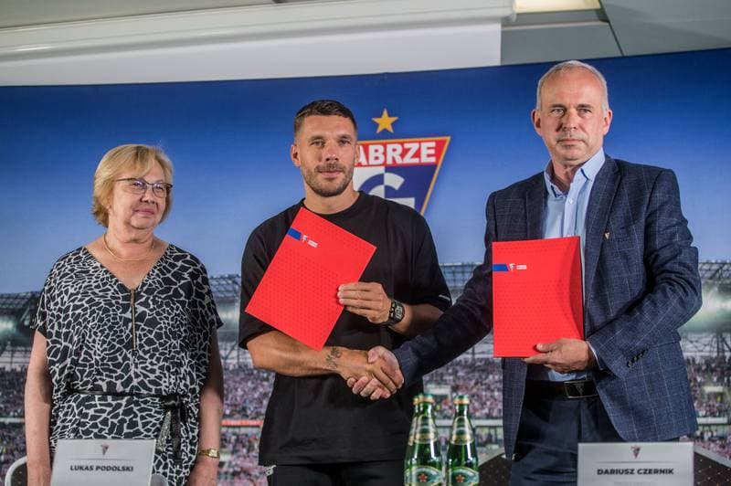 Football. Gornik Zabrze. Press Conference. 08.07.2021