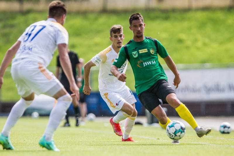 Football. Sparing. GKS Jastrzebie - Ruch Chorzow. 07.07.2021