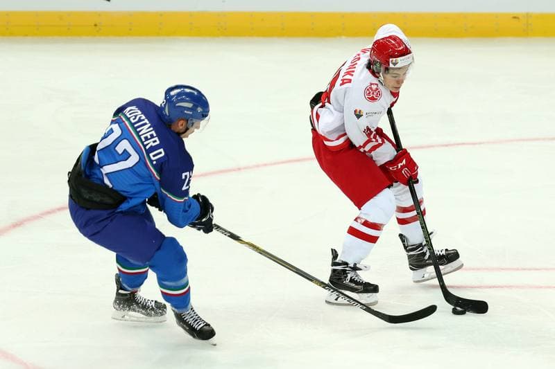 Ice Hockey. World Championship Division 1A. Italy - Poland. 23.04.2016