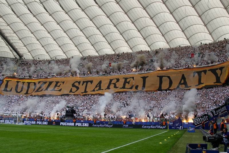 Football. Polish Cup Final. Lech Poznan - Legia Warsaw. 02.05.2016