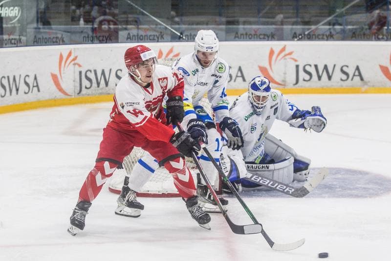 Ice Hockey. Sparing. Reprezentacja Polski - Re-Plast Unia Oswiecim. 20.08.2021