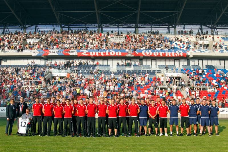 Football. Gornik Zabrze. Team Presentation. 26.07.2016