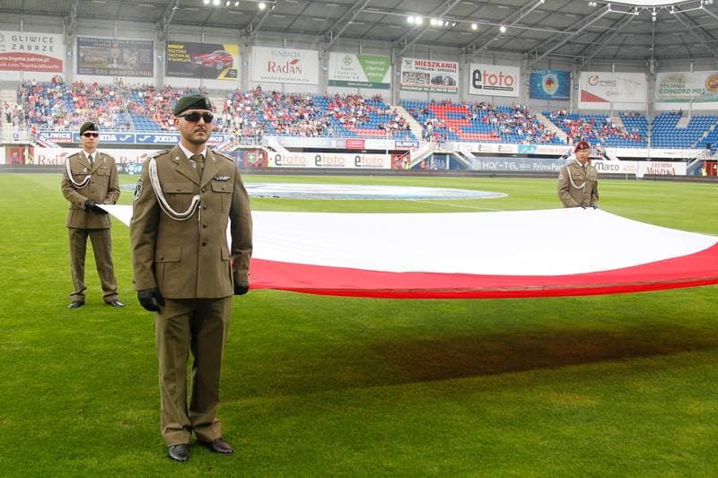 Football. Lotto Ekstraklasa. Piast Gliwice - Zaglebie Lubin. 14.08.2016