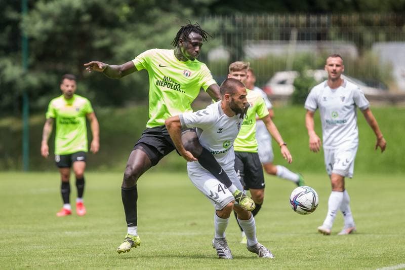 Football. Sparing. Gornik Zabrze - Puszcza Niepolomice. 03.07.2021