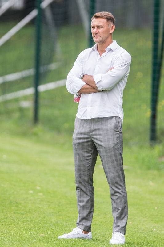 Football. Gornik Zabrze. Training. 09.07.2021