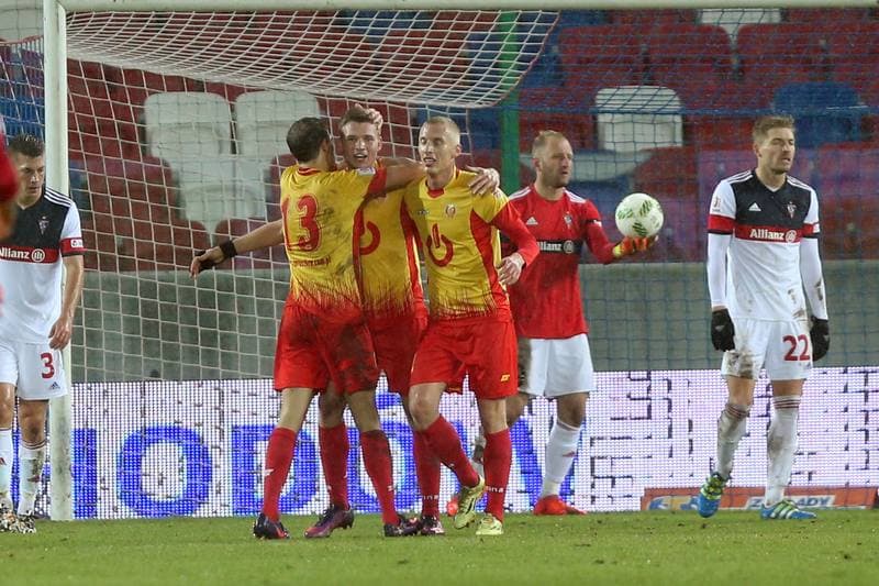 Football. I Liga. Gornik Zabrze - Znicz Pruszkow. 29.10.2016