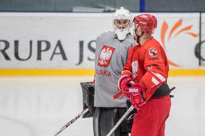 Ice Hockey. Poland national team. Training. 19.08.2021