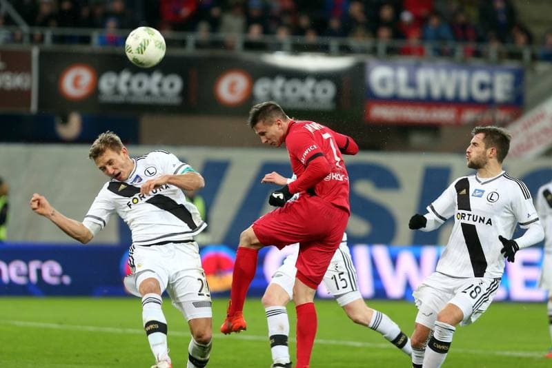 Football. Lotto Ekstraklasa. Piast Gliwice - Legia Warsaw. 11.12.2016