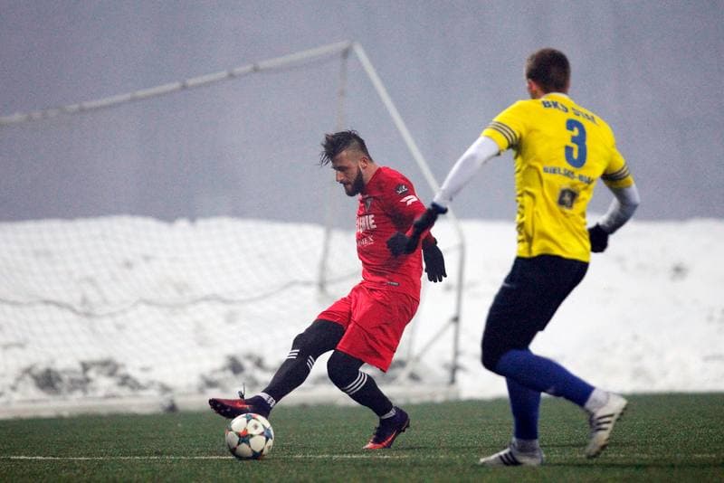 Football. Sparing. Zaglebie Sosnowiec - BKS Stal Bielsko-Biala. 01.02.2017