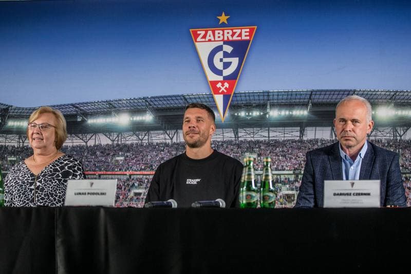 Football. Gornik Zabrze. Press Conference. 08.07.2021