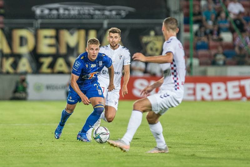 Football. PKO BP Ekstraklasa. Gornik Zabrze - Lech Poznan. 30.07.2021