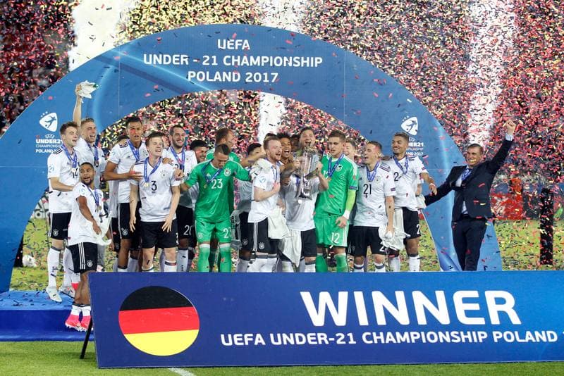 Football. UEFA European U21 Championship. Germany - Spain. 30.06.2017