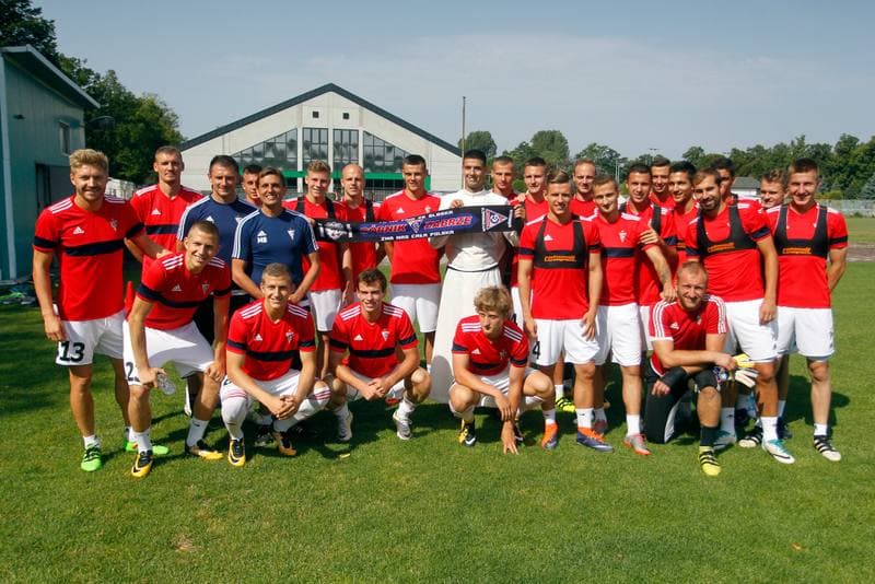 Football. Gornik Zabrze. Training. 11.08.2017