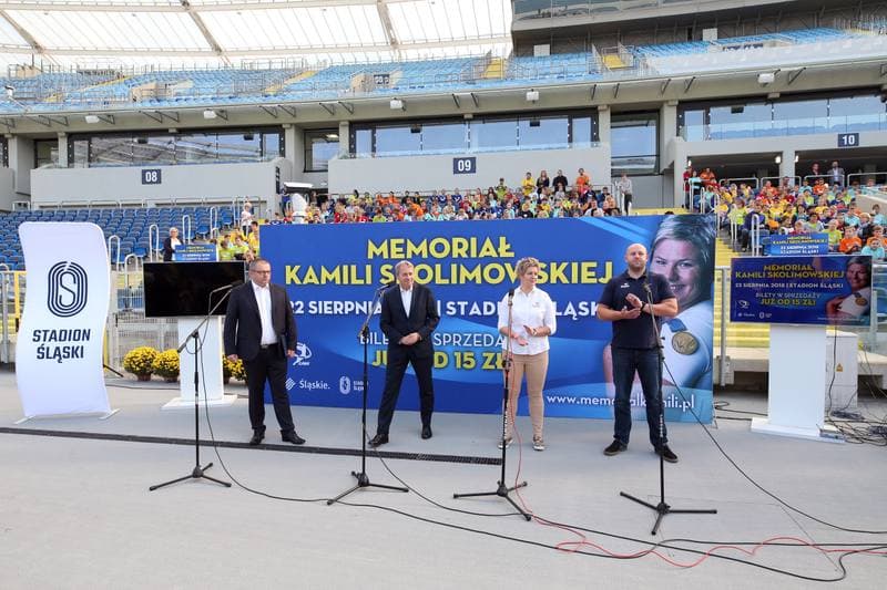 Athletics. Memorial Kamili Skolimowskiej. Press Conference. 17.10.2017