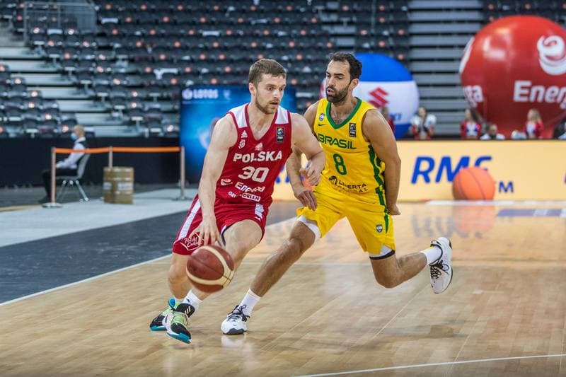 Basketball. Friendly Match. Poland - Brazil. 23.06.2021