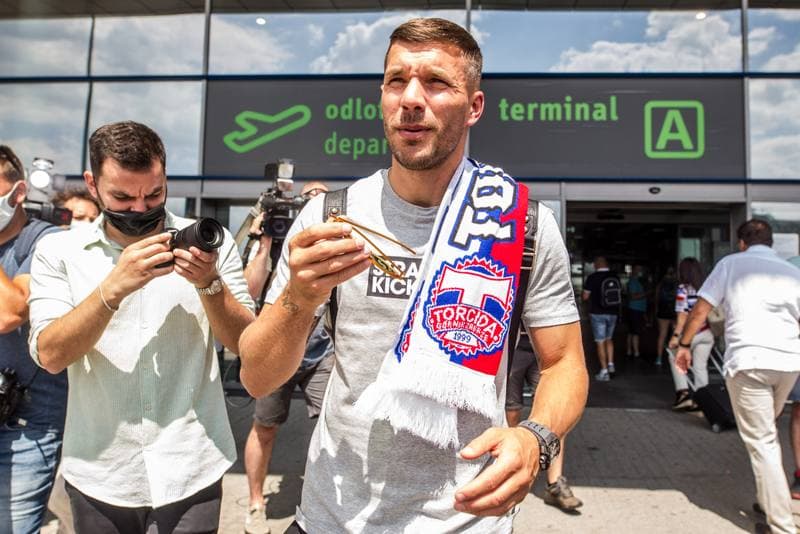 Football. Gornik Zabrze. Press Conference. 07.07.2021