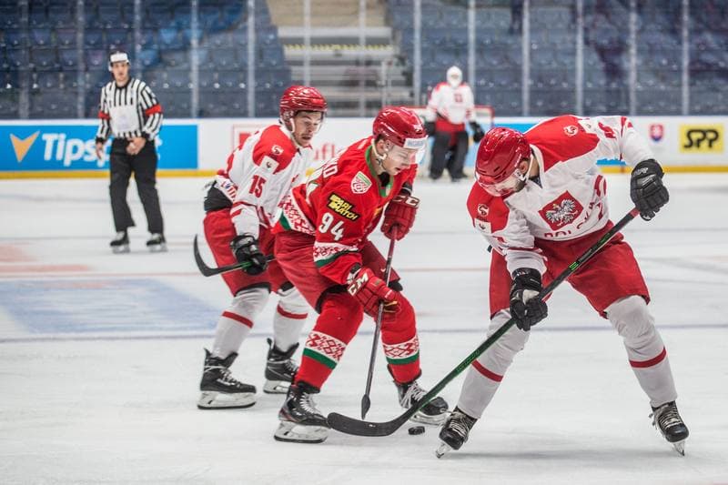 Ice Hockey. Olympic Games Qualifiers. Belarus - Poland. 26.08.2021